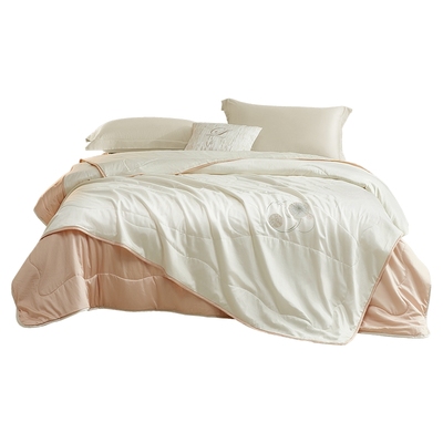 罗莱家纺全棉蚕丝二合一被