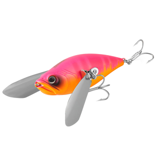 国王路亚饵枭羽水面系爬行颤摆式仿生游动饵假饵鲈鱼鳜鱼