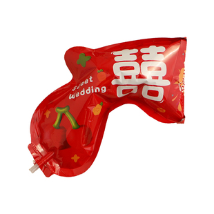 手枪小礼炮礼花婚礼接亲充气礼花枪结婚专用喷花枪氛围道具喷花筒