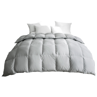 普利顿羽绒被冬被混合加厚保暖白鹅绒被酒店单双人春秋被冬季被芯