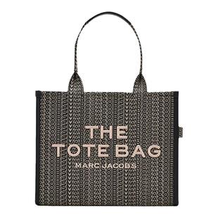 【七夕礼物】MARC JACOBS/莫杰 MJ 大号帆布老花托特包肩背包