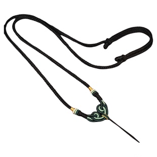 如意结手工编绳项链绳可调节男女款成人挂件绳黄金翡翠玉器吊坠绳