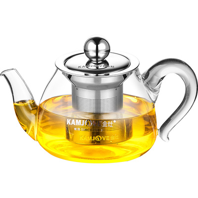 金灶家用耐热玻璃泡茶专用小茶壶