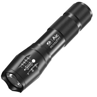 自行车夜骑前灯可充电防水强光手电筒聚焦远射山地车散光灯骑行装