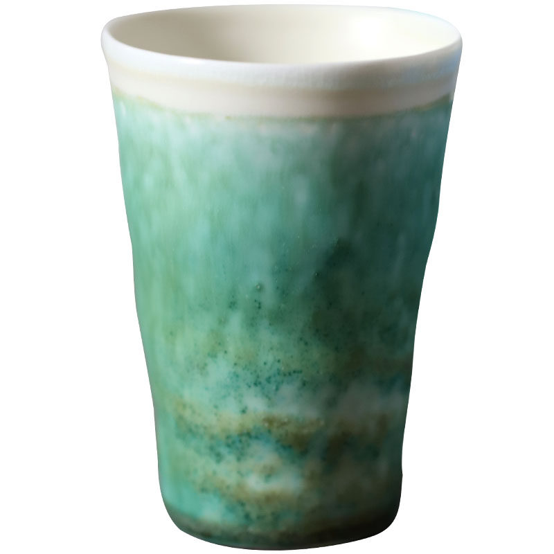 柴窑苏打烧陶瓷喝水杯茶杯咖啡杯