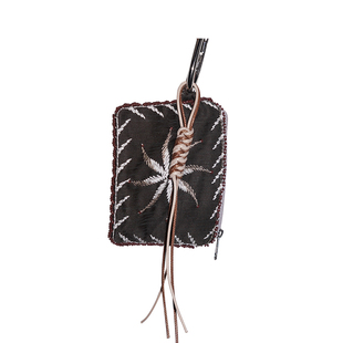 一颗贝壳 包包挂件钥匙书包配饰装饰手工刺绣串珠收纳零钱耳机包