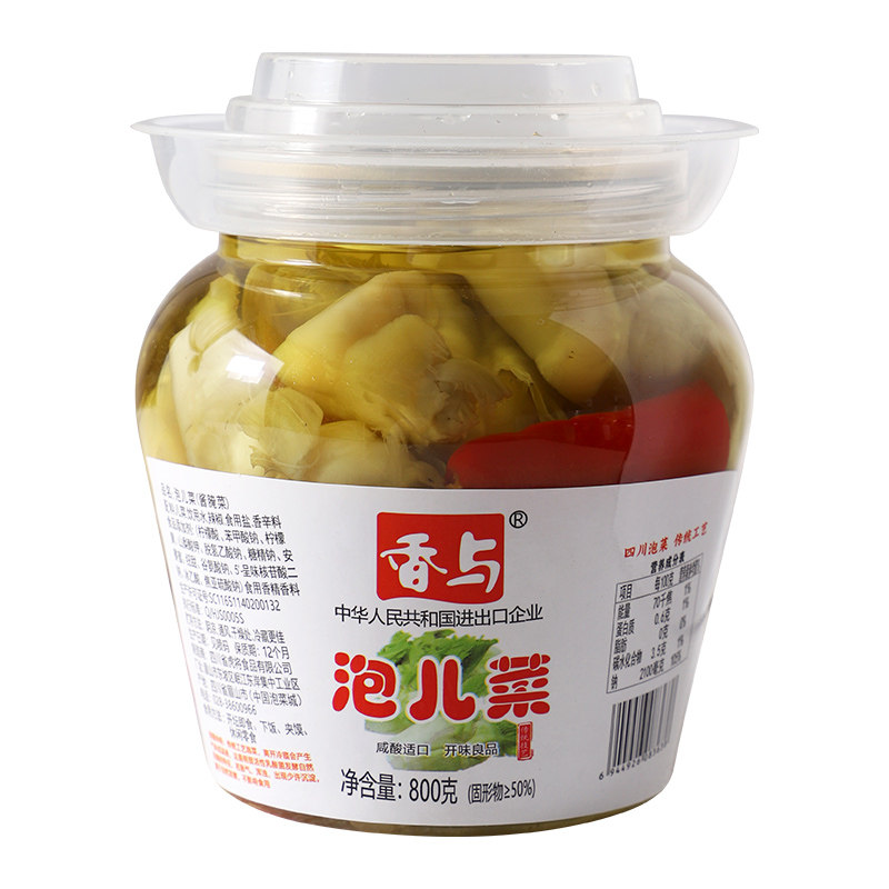 香与泡儿菜眉山下饭开胃老坛泡菜