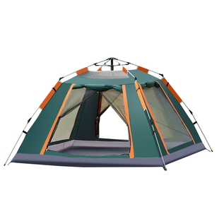 帐篷户外便携式折叠露营免搭建一键开合速开过夜防雨野营全套装备