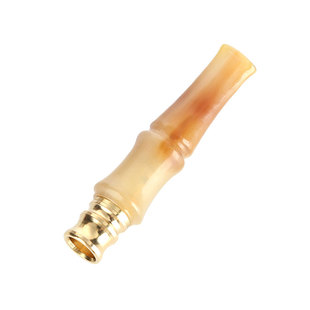 天然牦牛角烟嘴过滤器循环型可清洗拉杆过滤嘴滤芯粗细支男士礼品