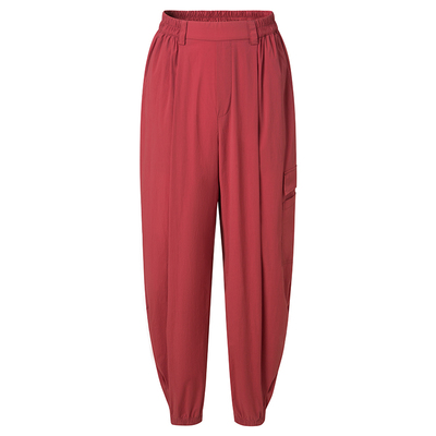 宽松显瘦工装裤跑步女