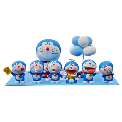 哆啦a梦汽车摆件车内中控台装饰