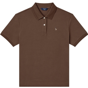 【液氨整理】Hazzys哈吉斯短袖polo衫女时尚休闲通勤T恤宽松上衣