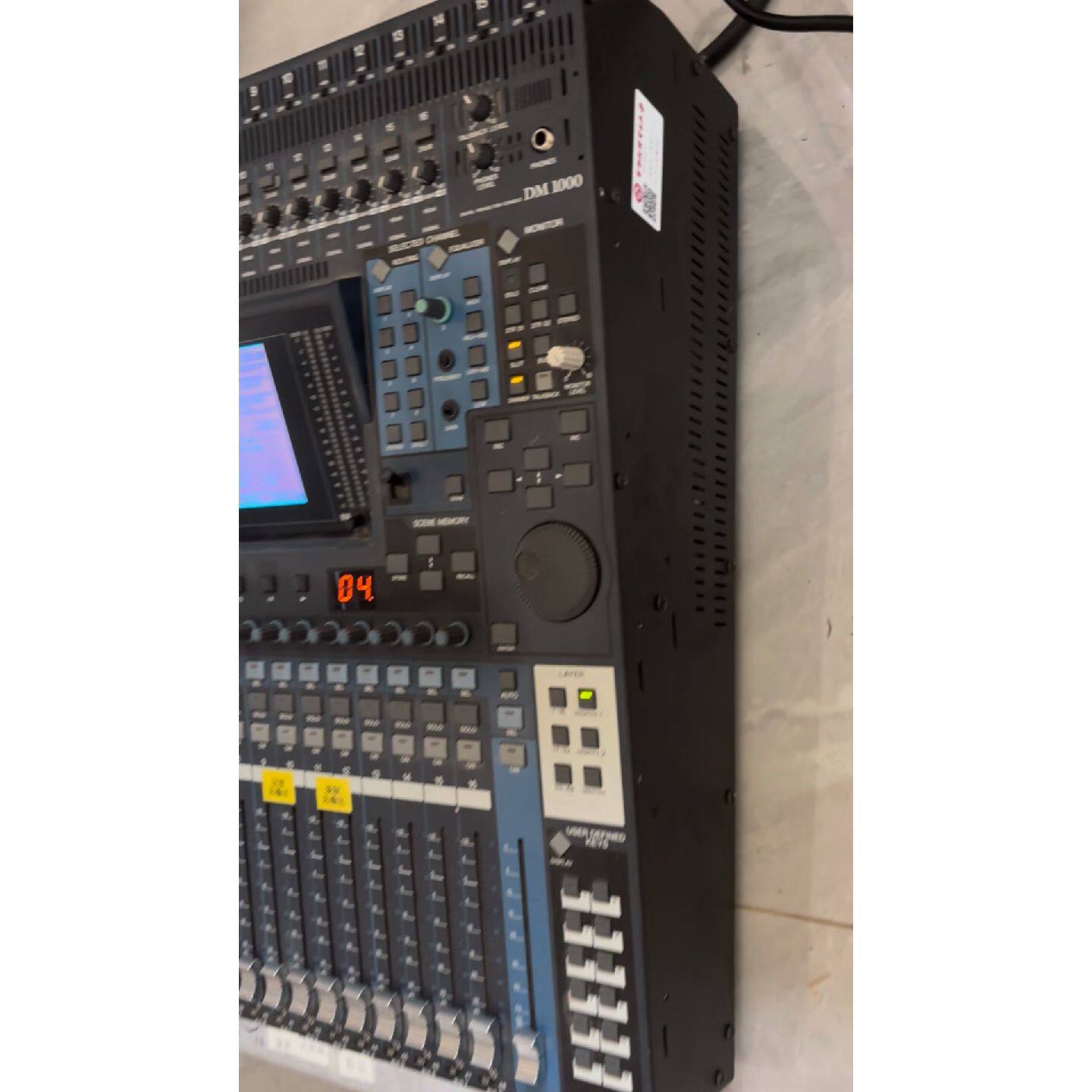 议价可维修雅马哈DM1000调音台推子顺畅