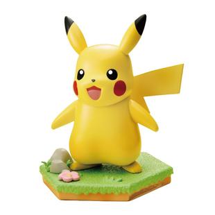 正版宝可梦发条系列皮卡丘摆件公仔玩具卡比兽耿鬼卡通周边潮玩