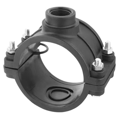 PEPVC主管鞍座三通增接口分水器