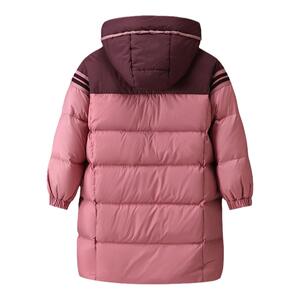 儿童羽绒服女童冬季新款中大童装洋气女孩中长款加厚学生外套冬装