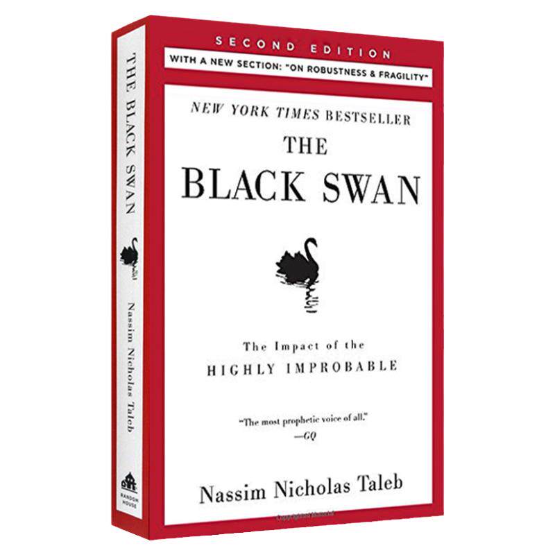 黑天鹅 如何应对不可预知的未来 英文原版 The Black Swan 尼古拉斯塔勒布 Nassim Nicholas Taleb 进口原版英语经济学书籍