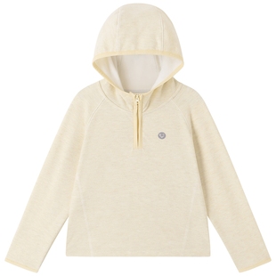 英氏儿童长袖上衣秋冬连帽男童卫衣运动可内搭可外穿百搭女童t恤