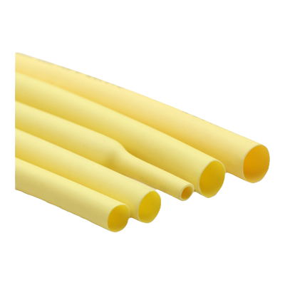 黄色两倍热缩管绝缘环保热缩套管