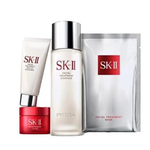 【自营】SK-II神仙水大红瓶洁面护肤装敏感肌修护保湿套装礼盒
