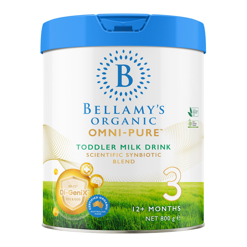 贝拉米官方正品OMNI-PURE有机3段奶粉800g