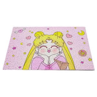 美少女战士PVC丝圈地垫高弹入户垫门口室外防滑耐磨耐脏家用脚垫