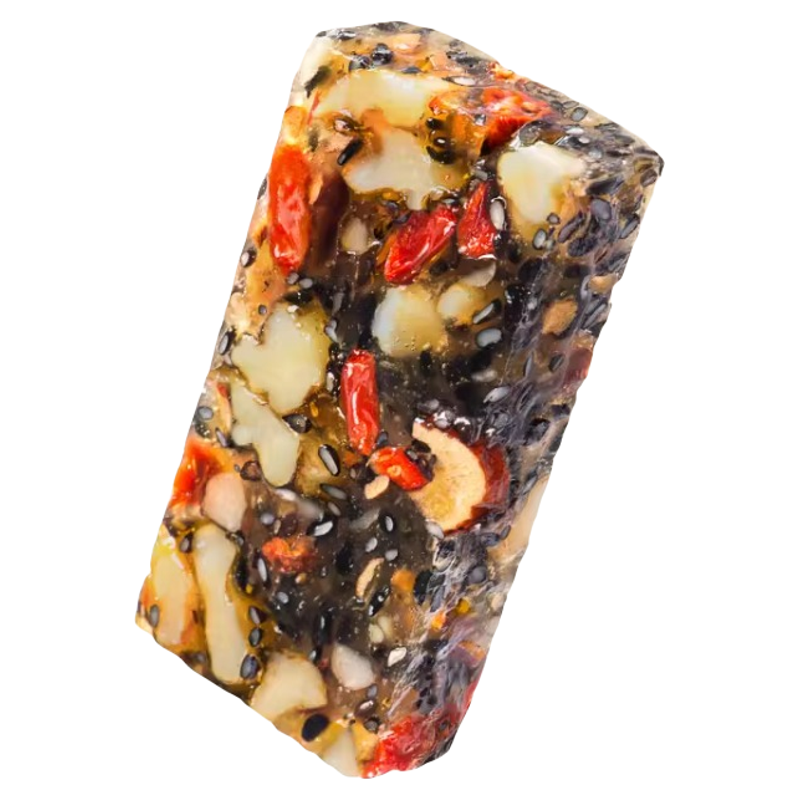 黄老五核桃软糖原味黑芝麻红枣