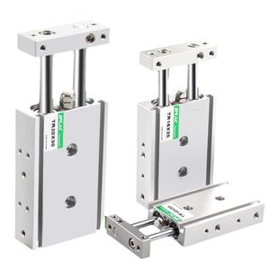 双轴双杆小型气动气缸TR6/10/16/20/25/32-10-40*50X75/125*200-S