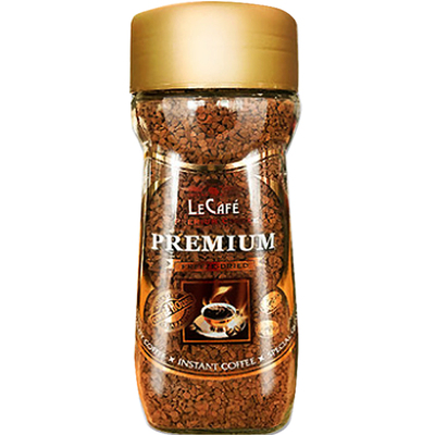 原装进口努尔200g速溶黑咖啡