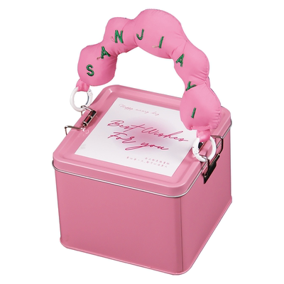 结婚伴手礼多巴胺色喜糖盒