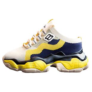 新款春夏女鞋增高网面凉鞋透气内增高半拖鞋女网红鞋凉拖鞋老爹鞋