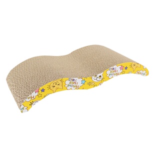 猫抓板磨爪器瓦楞纸猫玩具猫碗猫爬架猫咪笼子猫窝猫床不掉屑耐磨