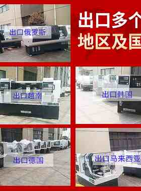 全自动送料高精密数控机床 cnc线规斜床身数控车床 TS36加工中心