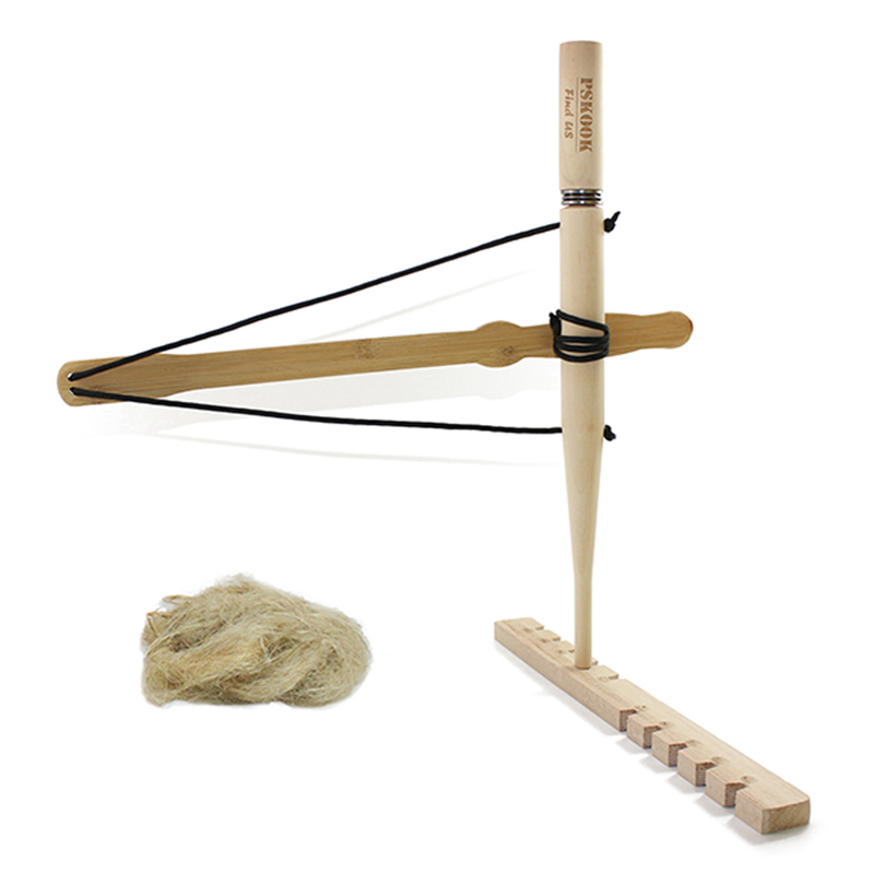 钻木取火 套装野外钻木取火工具亲子玩具 拓展训练点火器教学器材