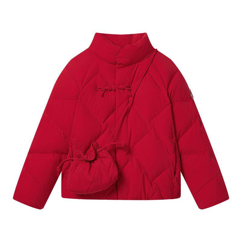 【中国风】波司登儿童羽绒服25女童本命年红色年衣新中式