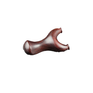 老料小叶紫檀龅牙弹弓户外实用室内把玩收藏实木紫檀扁皮手工弹弓