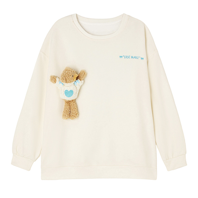 孕之优品孕妇小熊卫衣春秋减龄