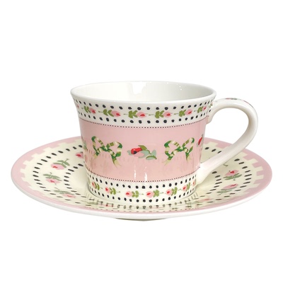 CathKidston骨瓷咖啡杯套装