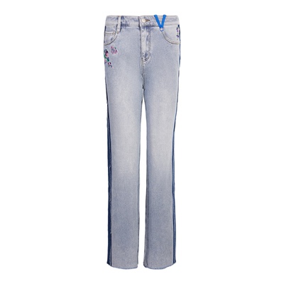 渔牌女装毛边牛仔裤FGHD6019