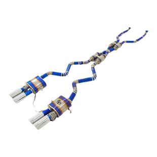 CSZ适配宝马E92 E93 M3 4.0L中尾段阀门钛合金排气带四个谐振器