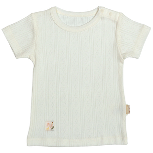 英国natures purest男儿童夏季短袖t恤男女儿童短袖纯棉a类网眼薄