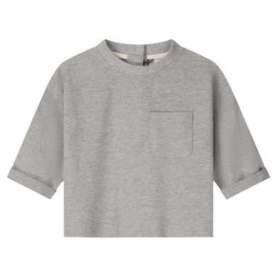 Little现货 荷兰gray label SS26春夏宝宝T恤上衣花苞裤有机棉