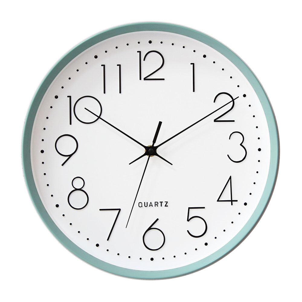 北欧装饰挂钟客厅现代简约静音家用创意大气挂墙钟圆形卧室时钟表