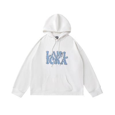 LAMLICKA无性别情侣字母卫衣