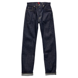 日本RESOLUTE 林芳亨714直筒原色牛仔裤赤耳长裤复刻44大战13.5oz