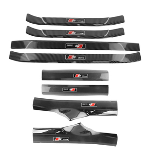 奥迪门槛条A3 A4L A5 A6L A7 Q5L Q73保护改装饰用品内饰迎宾踏板