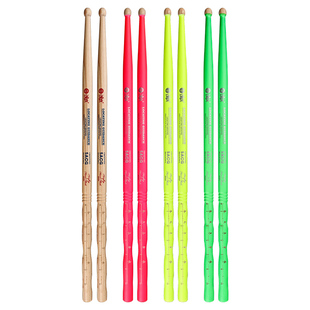 汉旗鼓棒5A架子鼓专业鼓槌汉牌闪夜定位鼓锤胡桃木儿童实木打鼓棒