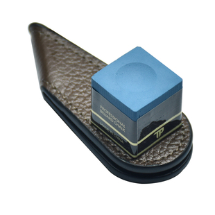 球力士台球巧克夹巧粉夹字粉袋圆形方形擦杆粉夹强磁吸附巧粉套