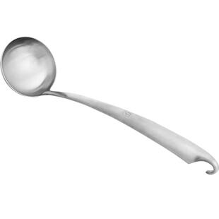 德国博夫曼炒菜勺子炒勺家用厨房厨师蛋饺勺不锈钢长柄大汤勺粥勺