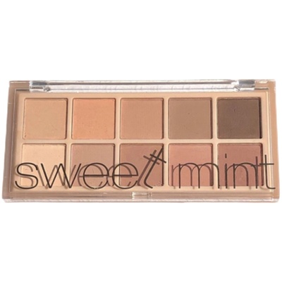 sweetmint10色眼影盘哑光低饱和